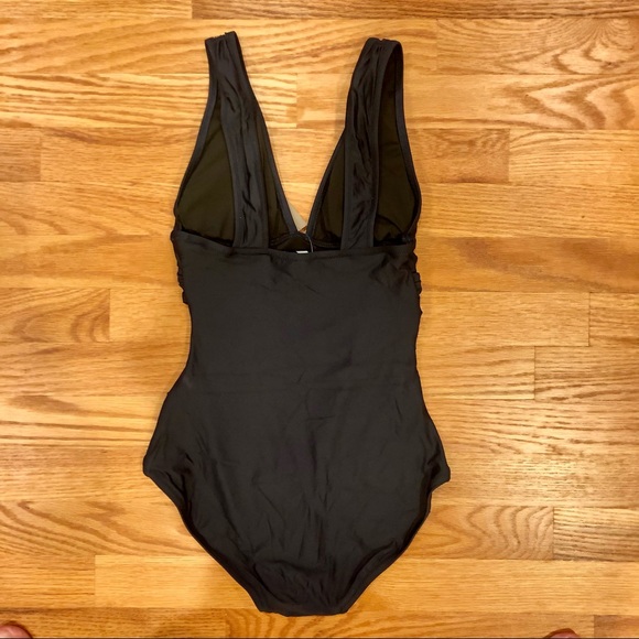J. Crew Swim J Crew Ruched Femme Onepiece Swimsuit Size Poshmark